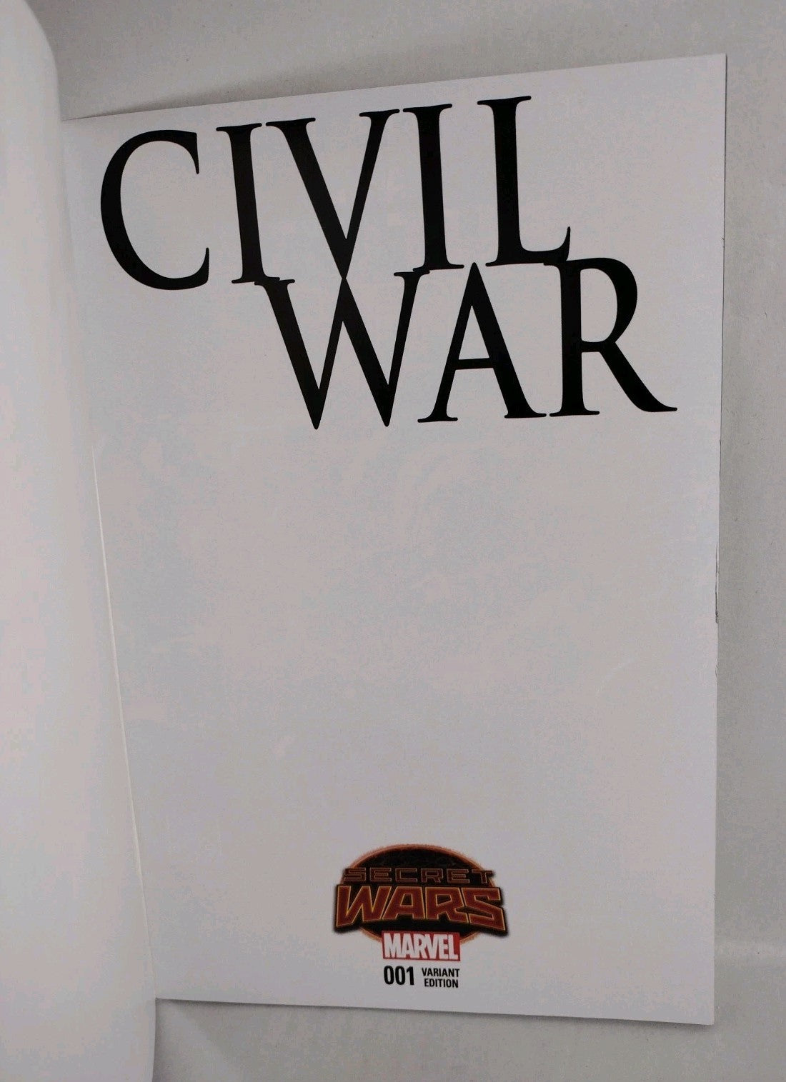 CIVIL WAR #1 (2015) Marvel Sketch Variant W Original Art DCastr Man-Thing Art