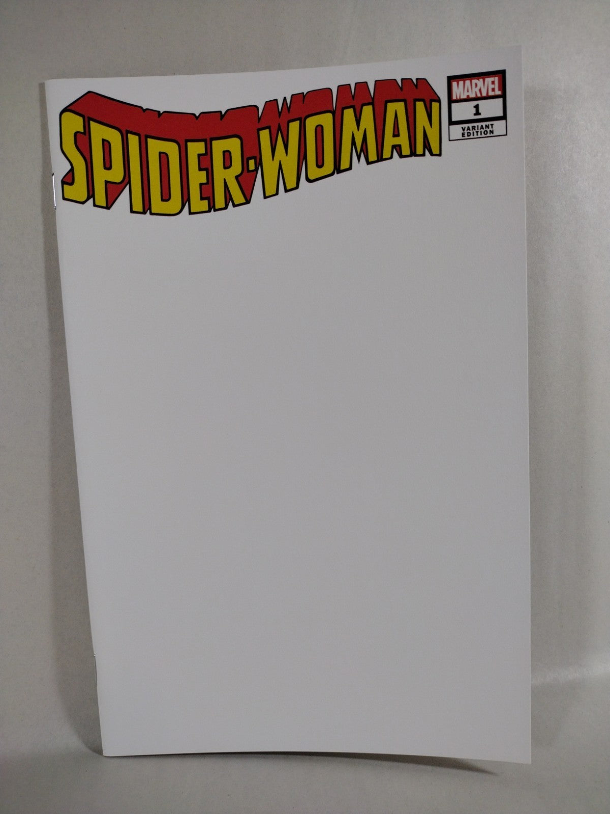 Spider-Woman #1 (2020) Marvel Comic Blank Sketch Variant Cover NM