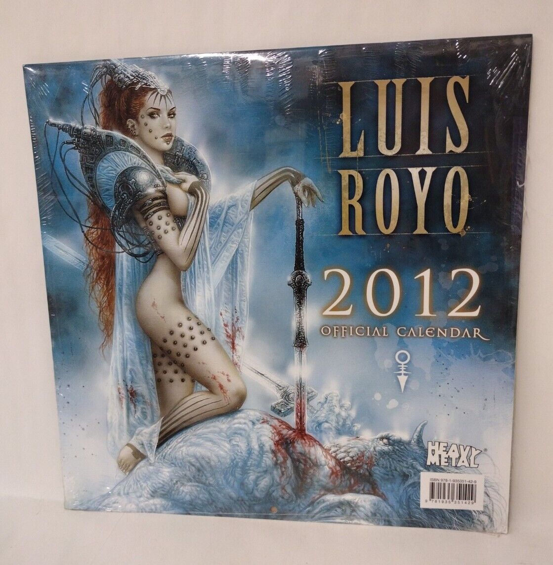 Luis Royo 2012 Heavy Metal Calendar New Sealed 