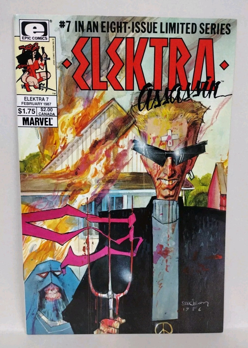 Elektra Assassin #7 (1987) Epic Marvel Comic Bill Sienkiewicz Frank Miller NM