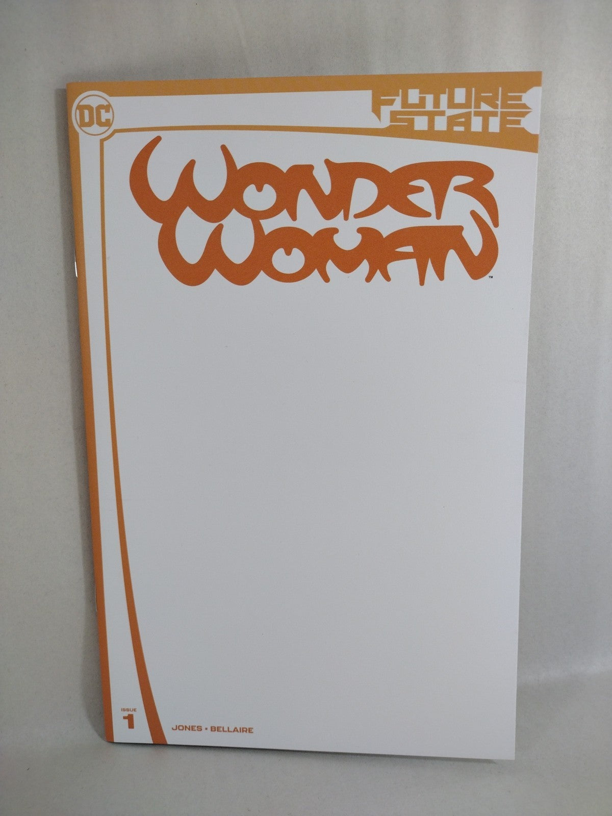 Future State Wonder Woman #1 (2021) DC Comic Blank Sketch Variant Cover NM