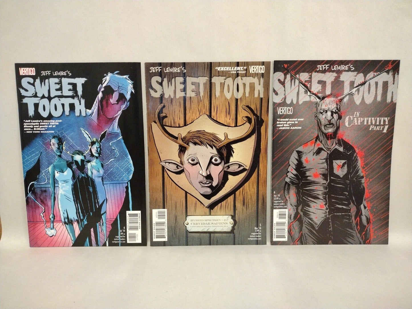 Sweet Tooth (2009) Vertigo Comic Lot Set #1-34 1st Appearance Jeff Lemire 