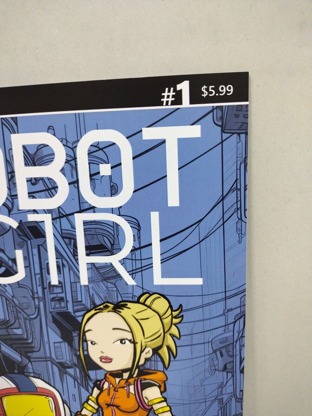 Robot + Girl #1 (2024) Keenspot All Ages Comic Cover A Mike White NM