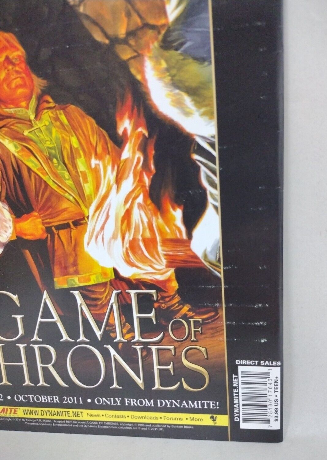 Game of Thrones #1 (2011) Dynamite Comic HBO Mike S. Miller Variant Fine 