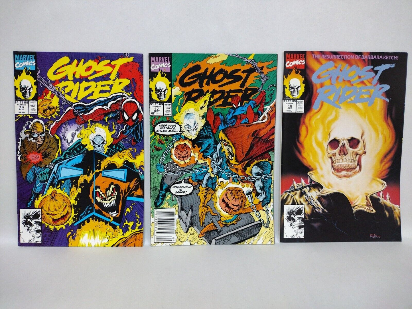 Ghost Rider (1990) Dan Ketch Marvel Comic Lot Set #1-50 Key Issues F-VF