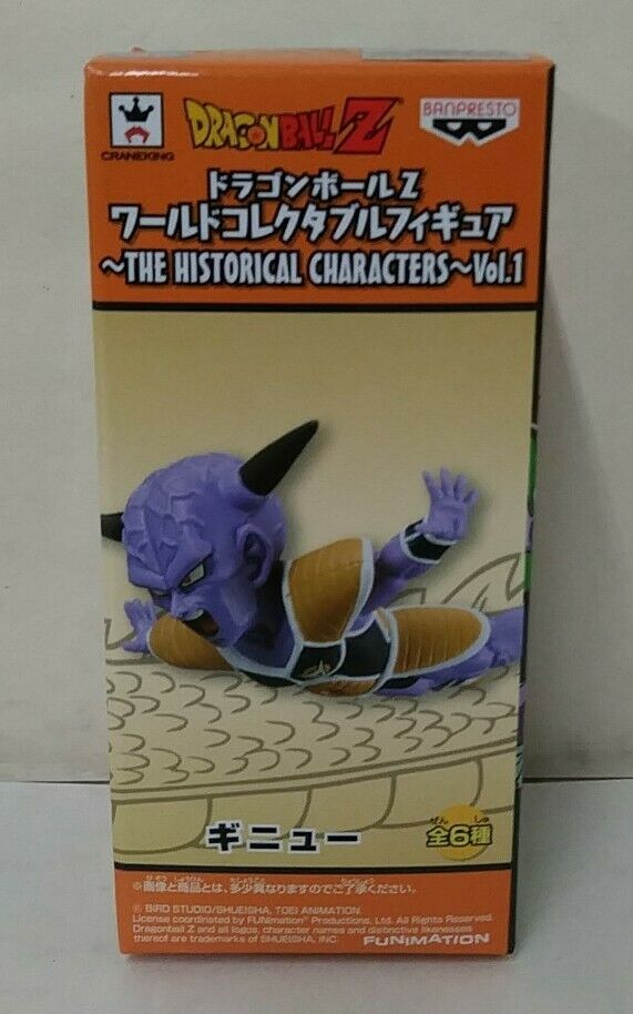 WCF Historical Characters Vol. 1 Captain Ginyu 3-Inch Figure HC06 Banpresto NEW