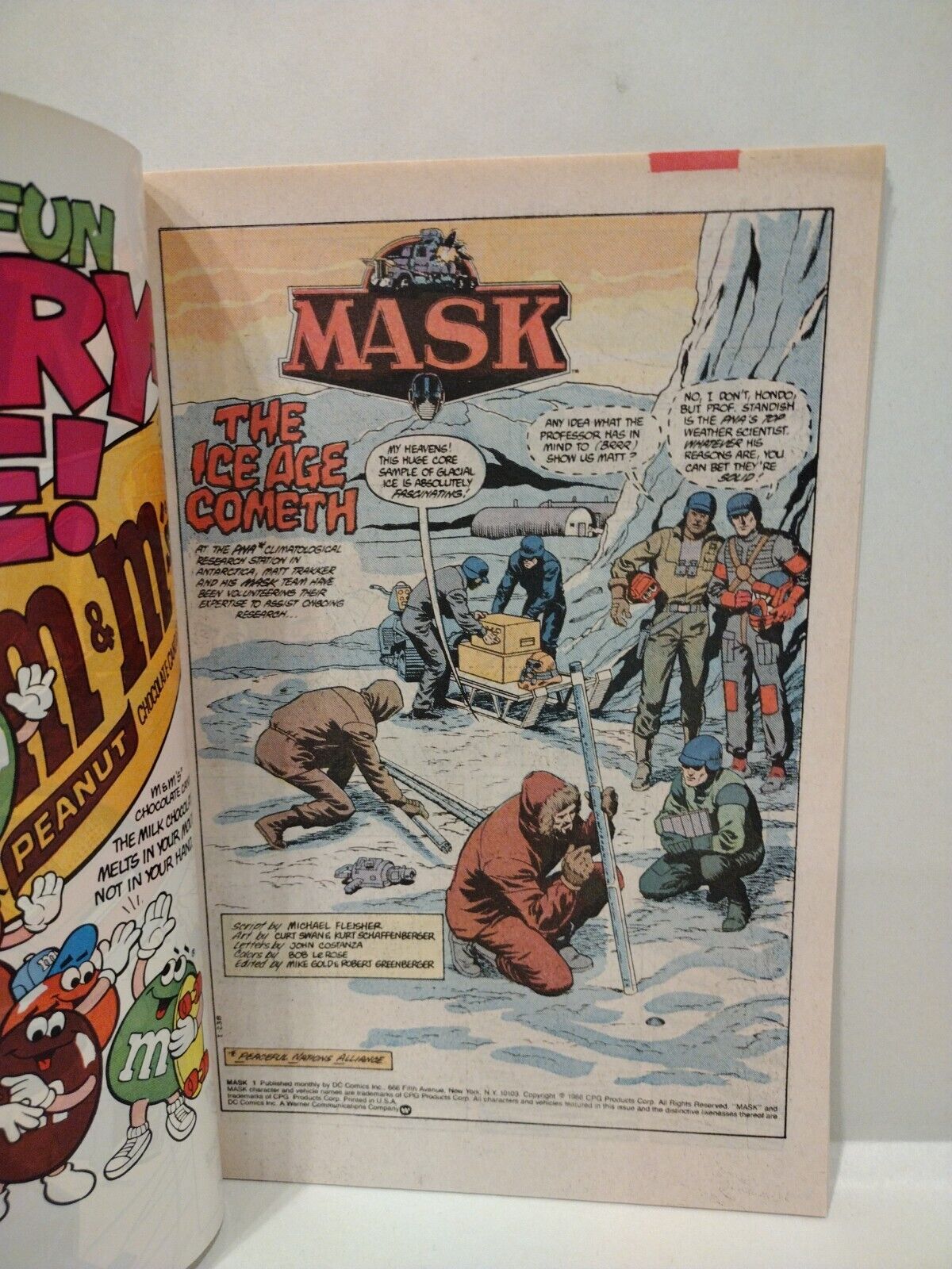 Mask #1 (1986) DC Comic Curt Swan Kurt Schaffenberger VF-NM 