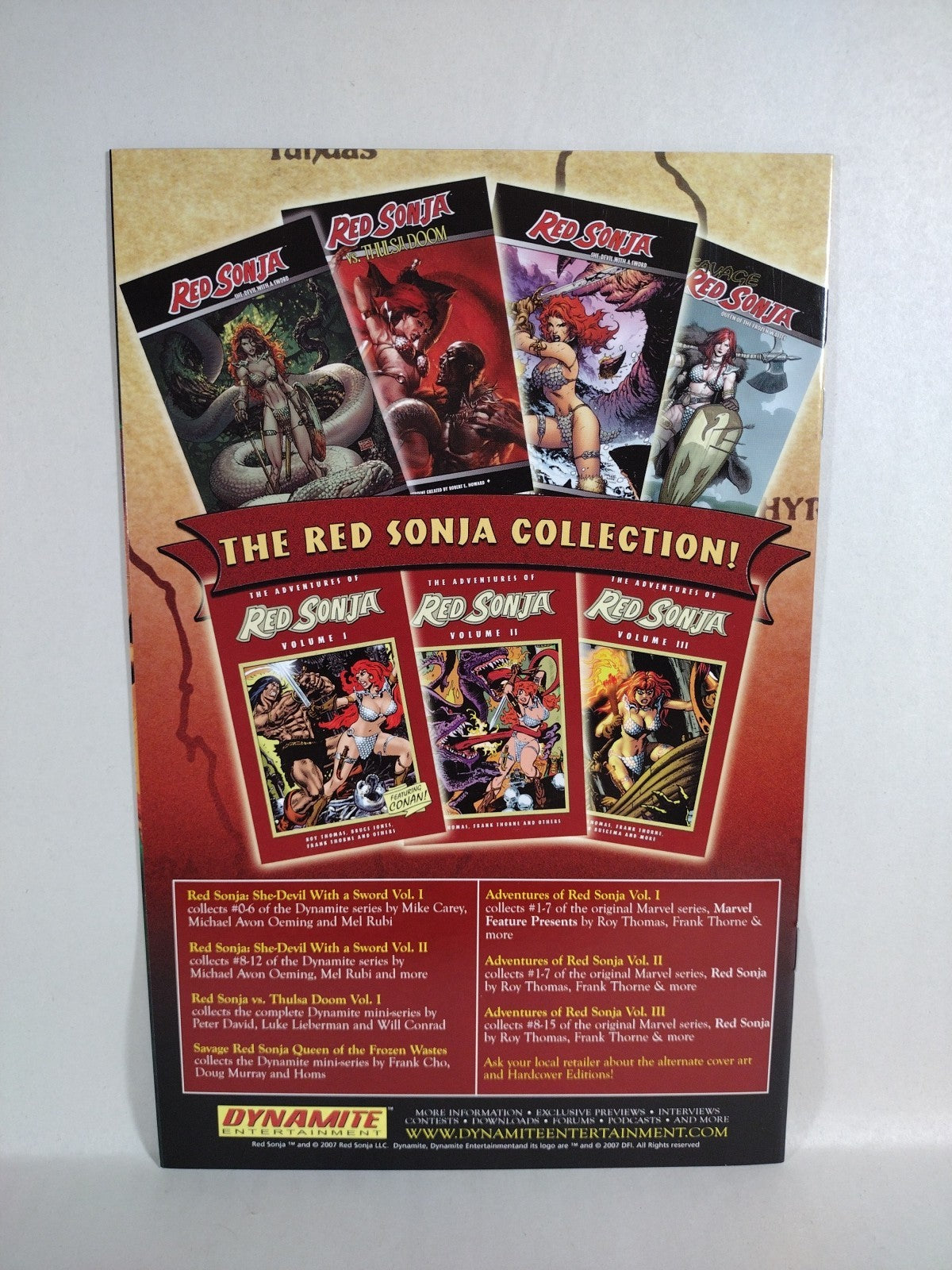 Red Sonja Doom Of The Gods (2008) Complete Dynamite Comic Lot + One More Day +