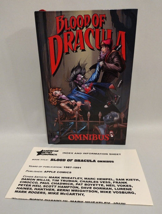 Blood of Dracula Omnibus (1987) ARG Custom Bound Apple Comic HC Kieth Wrightson