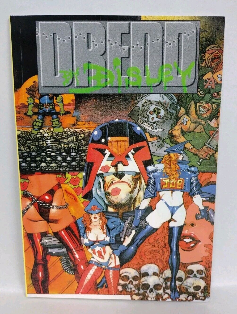 Judge Dredd Graphics Judge Dredd By Simon Bisley (1993) Fleetway Square Bound Comic Collect ...
