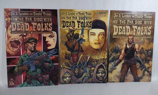 On The Far Side With Dead Folks (2003) Complete Lansdale Avatar Comic Set 1 2 3 
