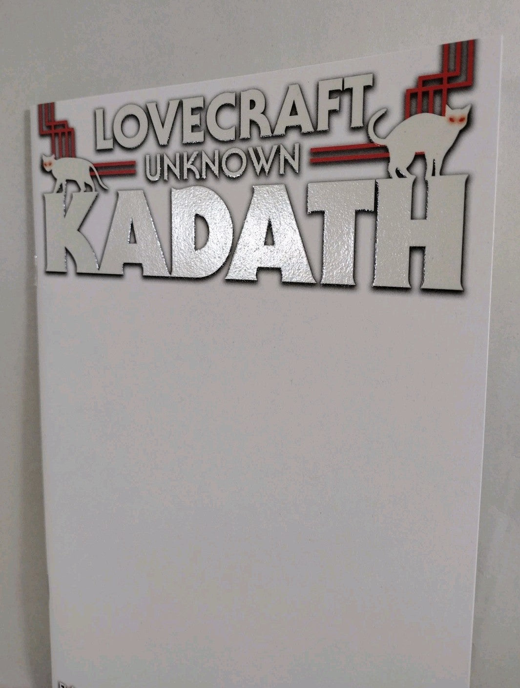 Lovecraft Unknown Kadath #1 (2022) Ablaze Comic Blank Sketch GID Variant Cover