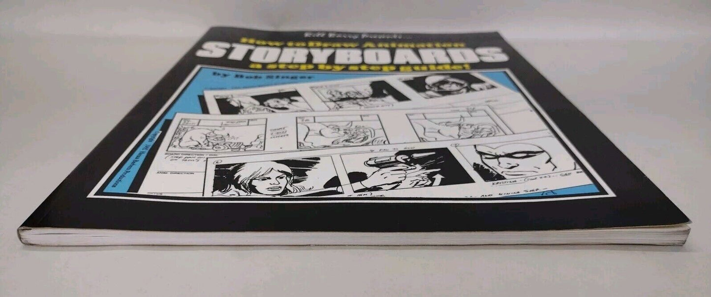 Bill Barry Presents How To Draw Animation Storyboards (1992) Bob Singer SC