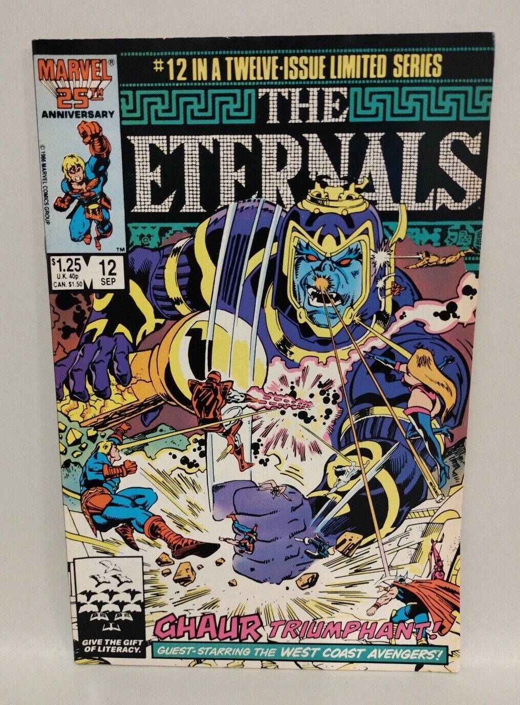 Eternals (1985) Marvel Comic Lot Set #1-9 11 12 Walter Simonson