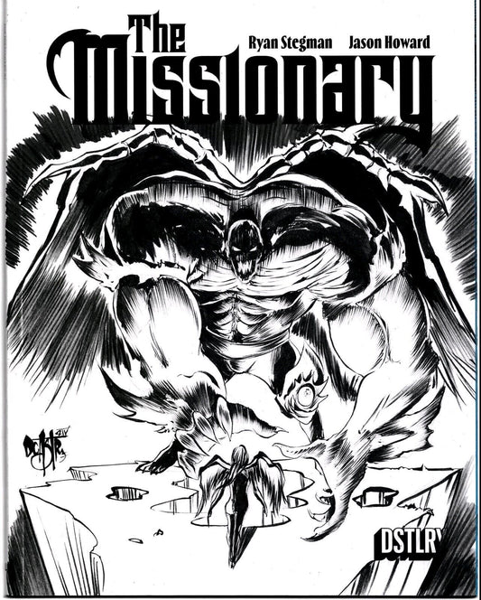 Missionary #1 (2024) Dstlry Comic Magazine Sketch Cover Variant W Original Art