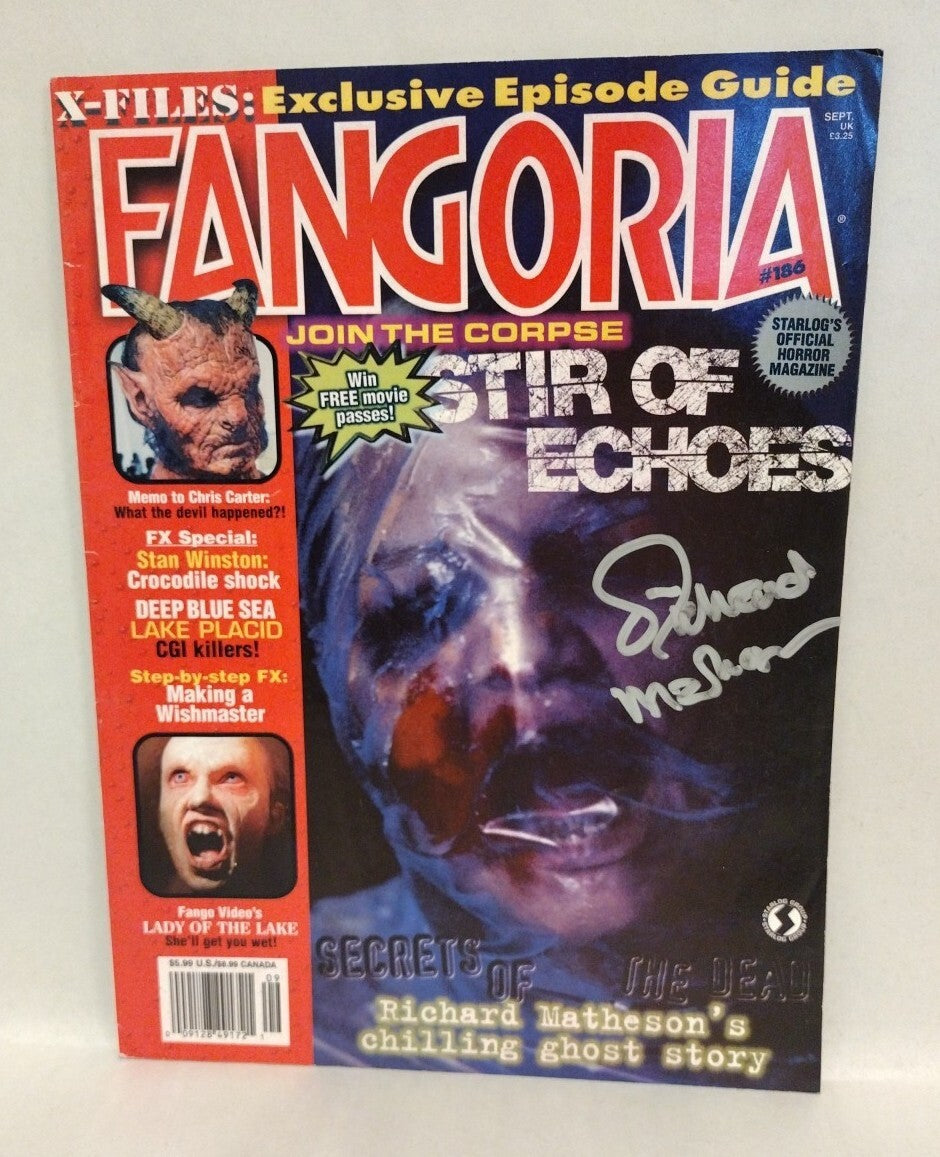 Fangoria Magazine #186 (1999) Richard Matheson Stir Of Echoes Lady Of The Lake