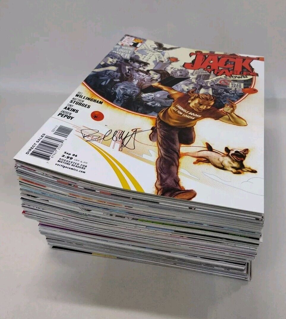 Jack Of Fables (2006) Complete Vertigo Comic Run Set #1-50 # Literals #1-3 VF-NM