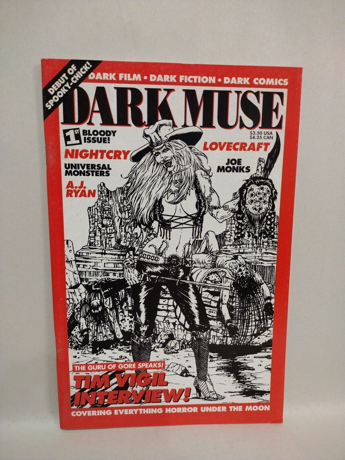 Dark Muse Magazine (1995) Lot Set #1 2 3 Horror Comic Evil Ernie Tim Vigil