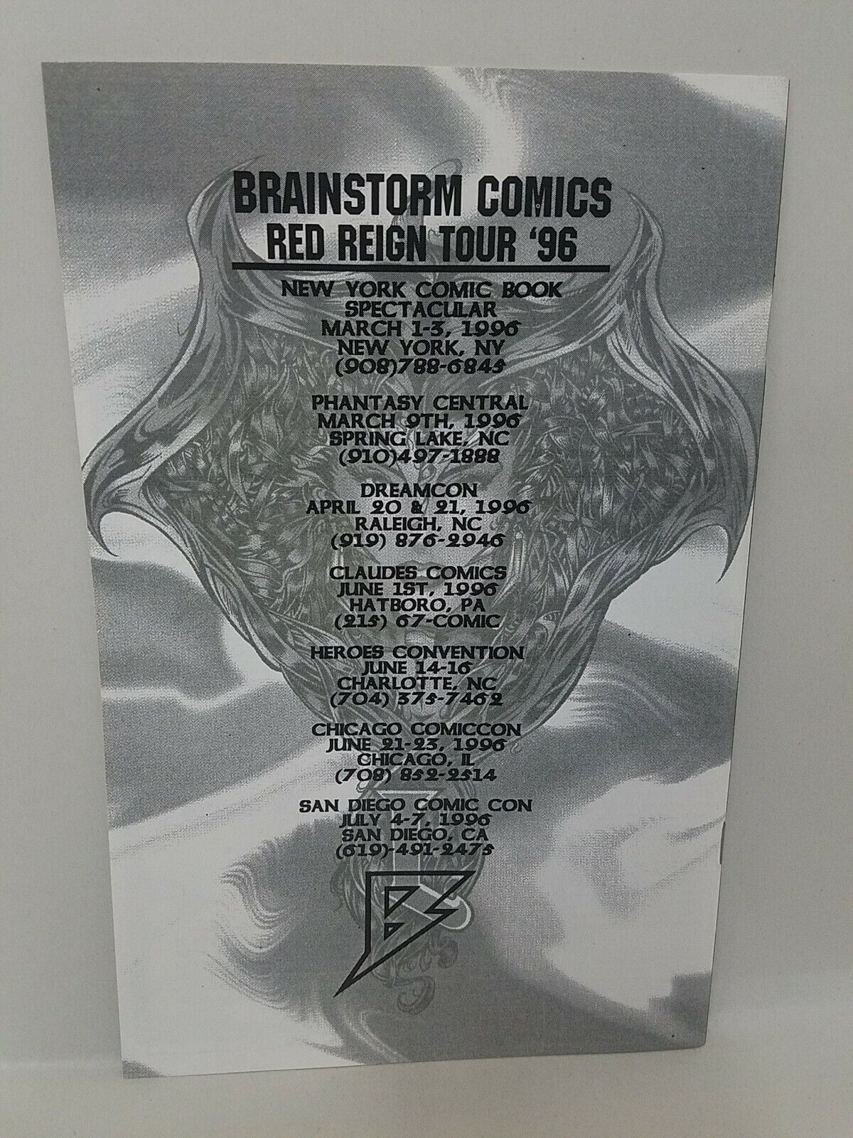 Luxura (1996) Brainstorm Comic Set Vampress #1 Legends of #1 Kirk Lindo Comix