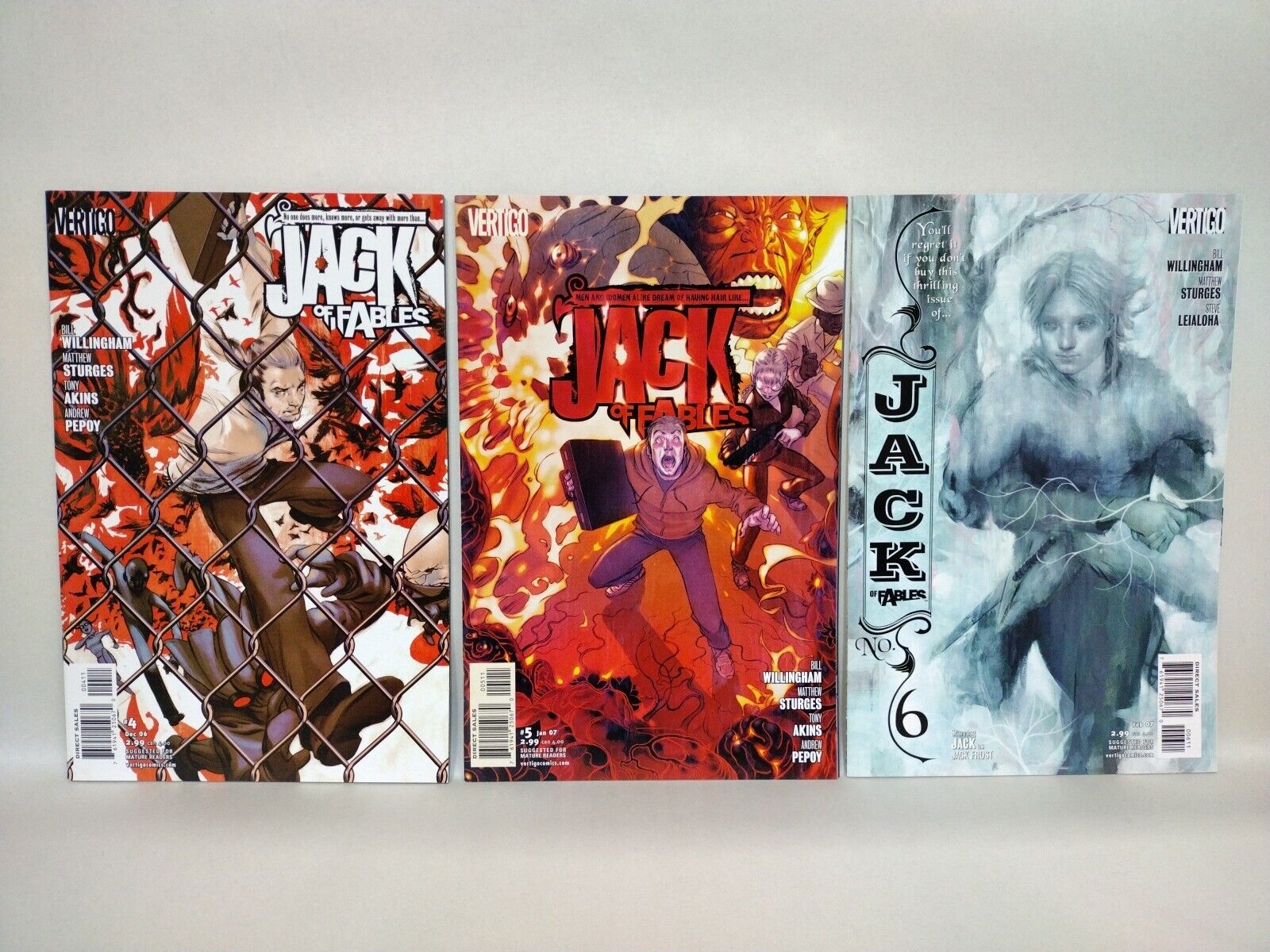 Jack Of Fables (2006) Complete Vertigo Comic Run Set #1-50 # Literals #1-3 VF-NM