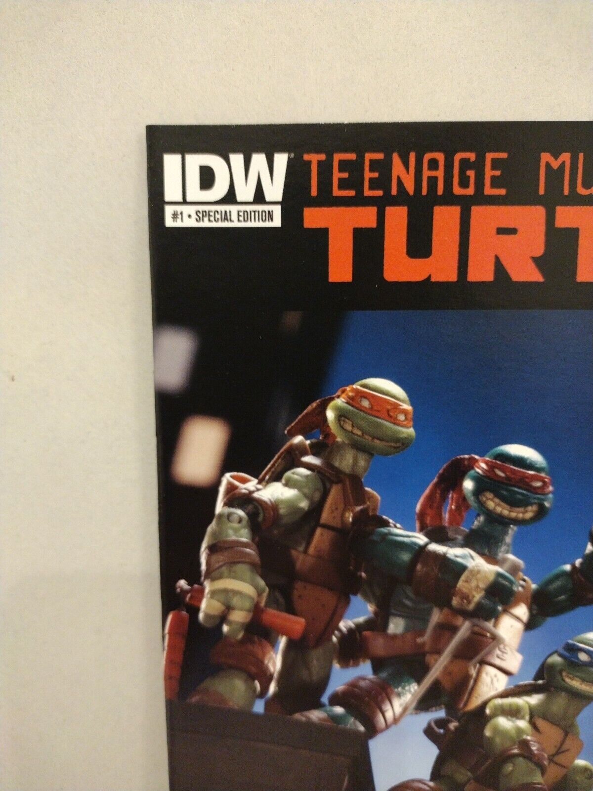 TMNT (2012) Special Edition IDW Action Figure Ashcan Mini Comic NM