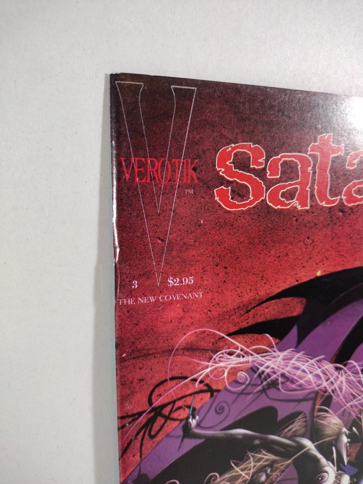 Satanika #3 (1995) Verotik Danzig Comic Martin Emond Duke Mighten Cover VF-NM