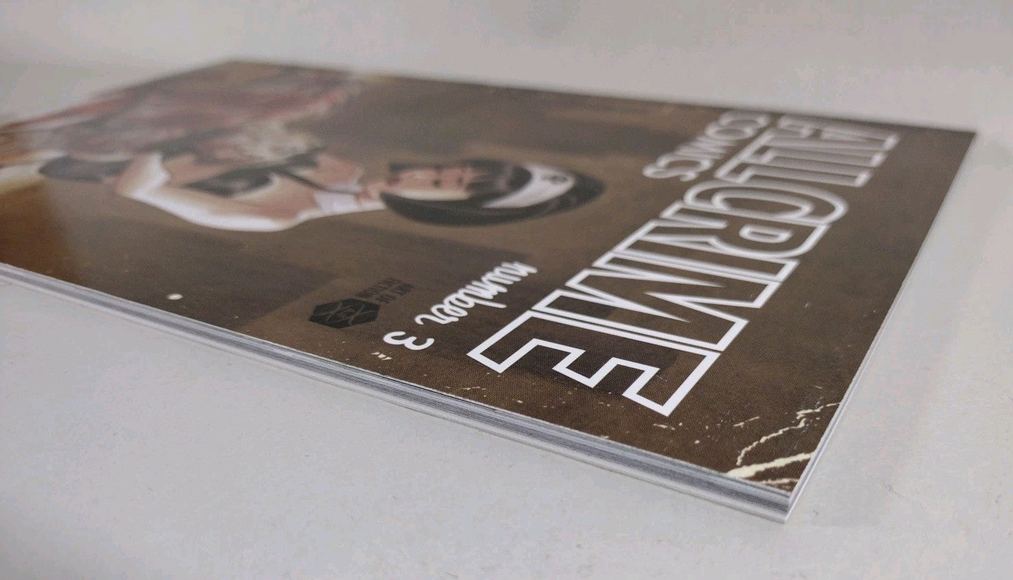 All Crime Comics #3 (2012) Art of Fiction Bruce Timm Cover Aged VF/NM