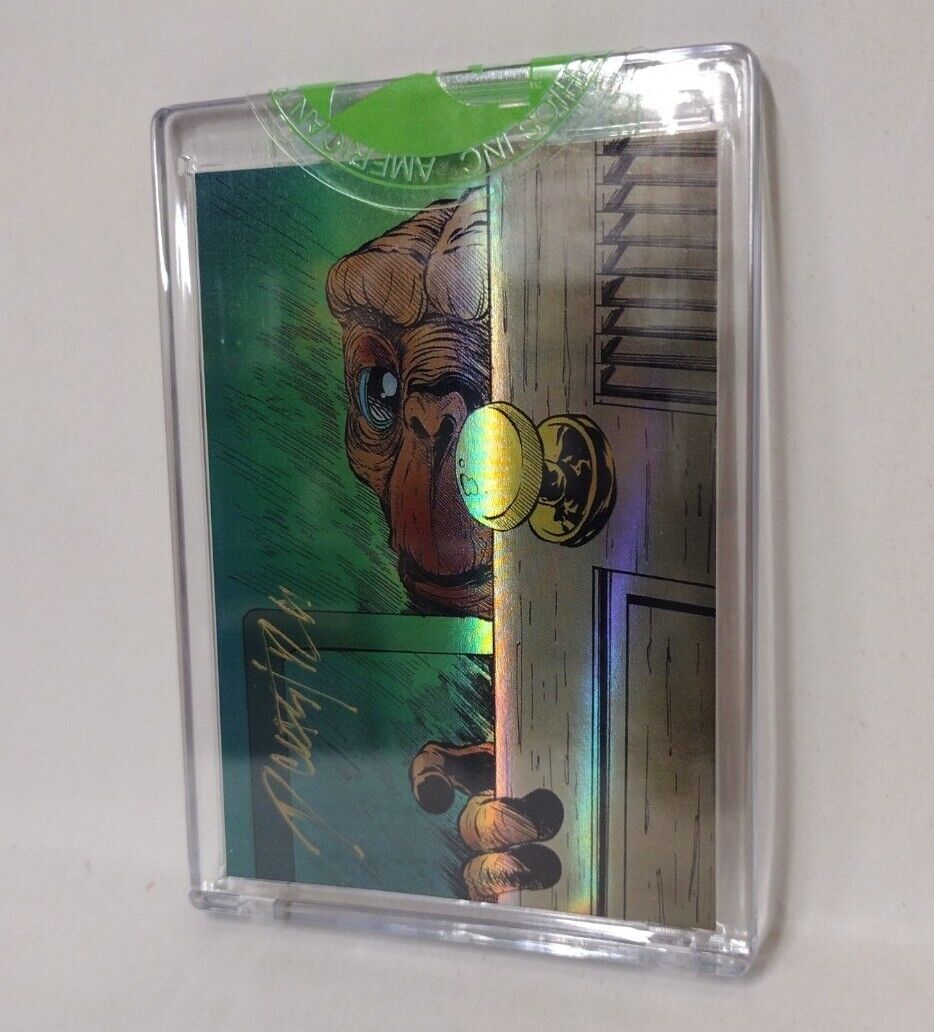 E.T. the Extra-Terrestrial ARG WilmingtonArt Exclusive Holofoil Trading Card NEW