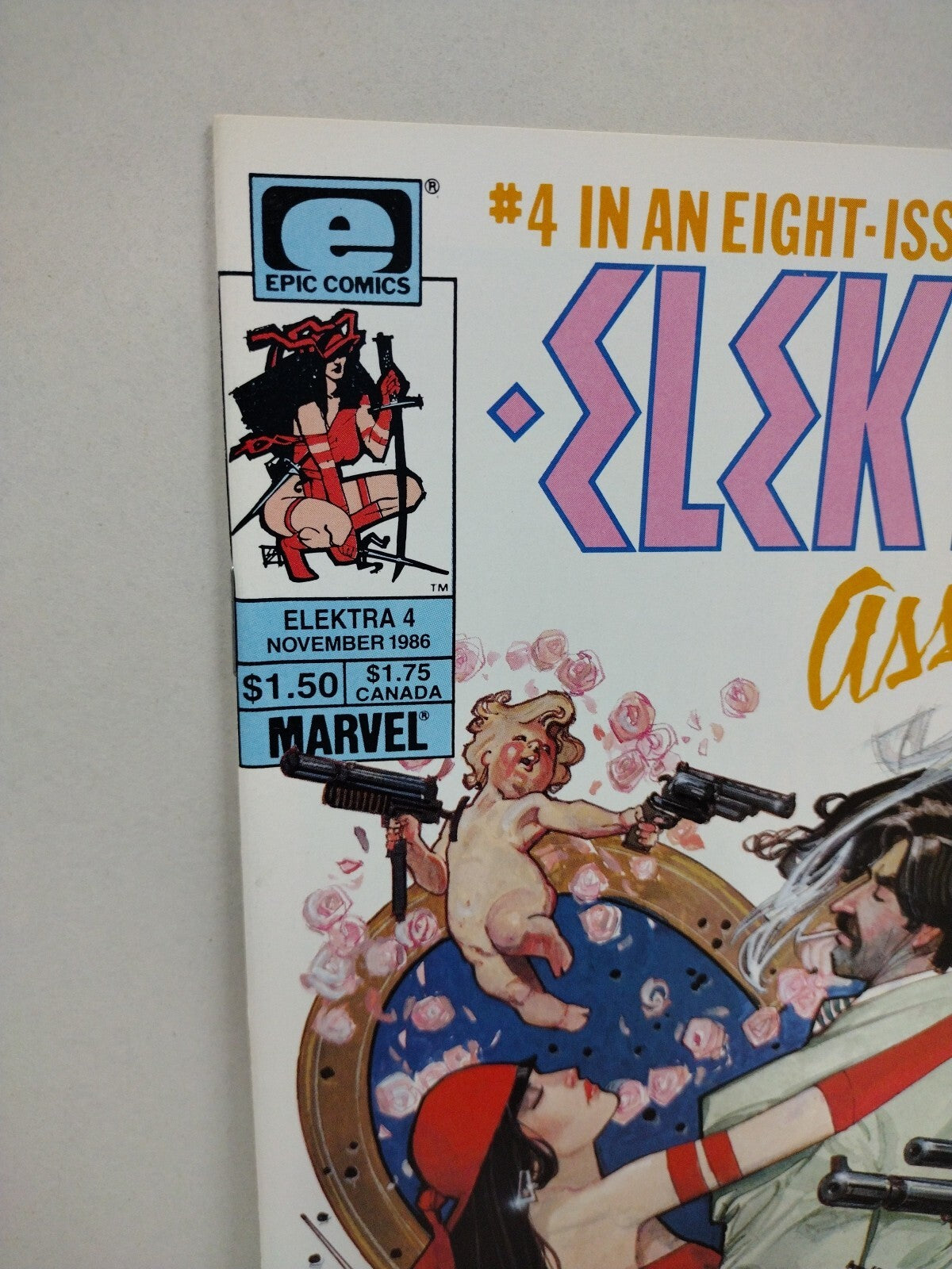 Elektra Assassin #4 (1986) Marvel Comic Bill Sienkiewicz NM