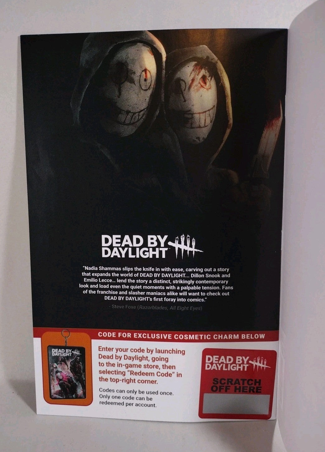 Dead By Daylight 1 (2023) Titan Comic Sketch Variant Cover W Original DCastr Art