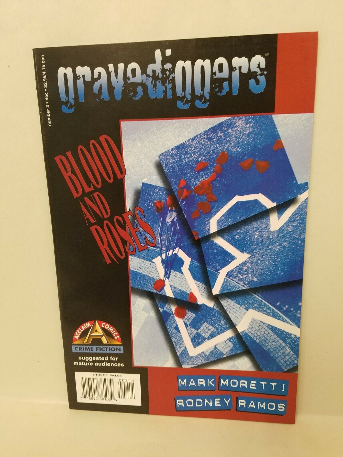 Gravediggers (1996) #1 2 3 4 Moretti Ramos Crime Fiction Acclaim Complete Comic