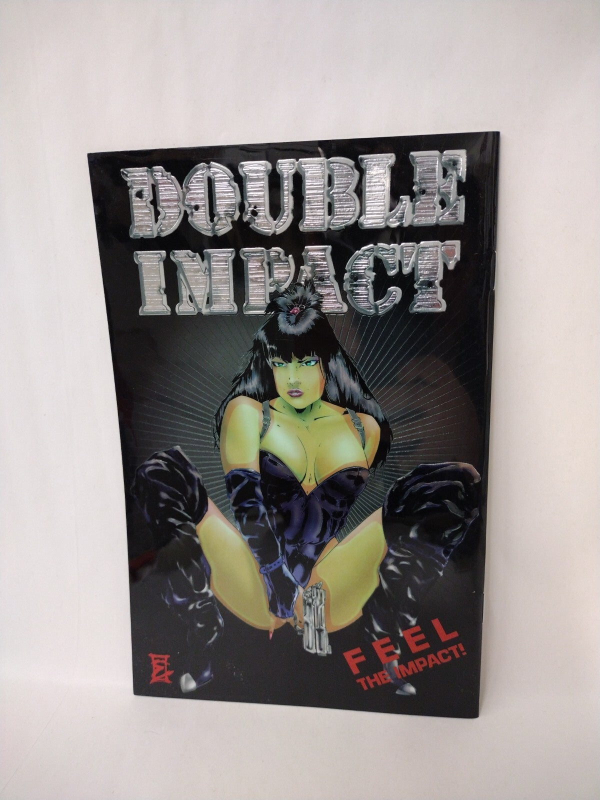 High Impact Studios #1 (1994) Chromium Cover Cheese Cake Bad Girl Comic NM