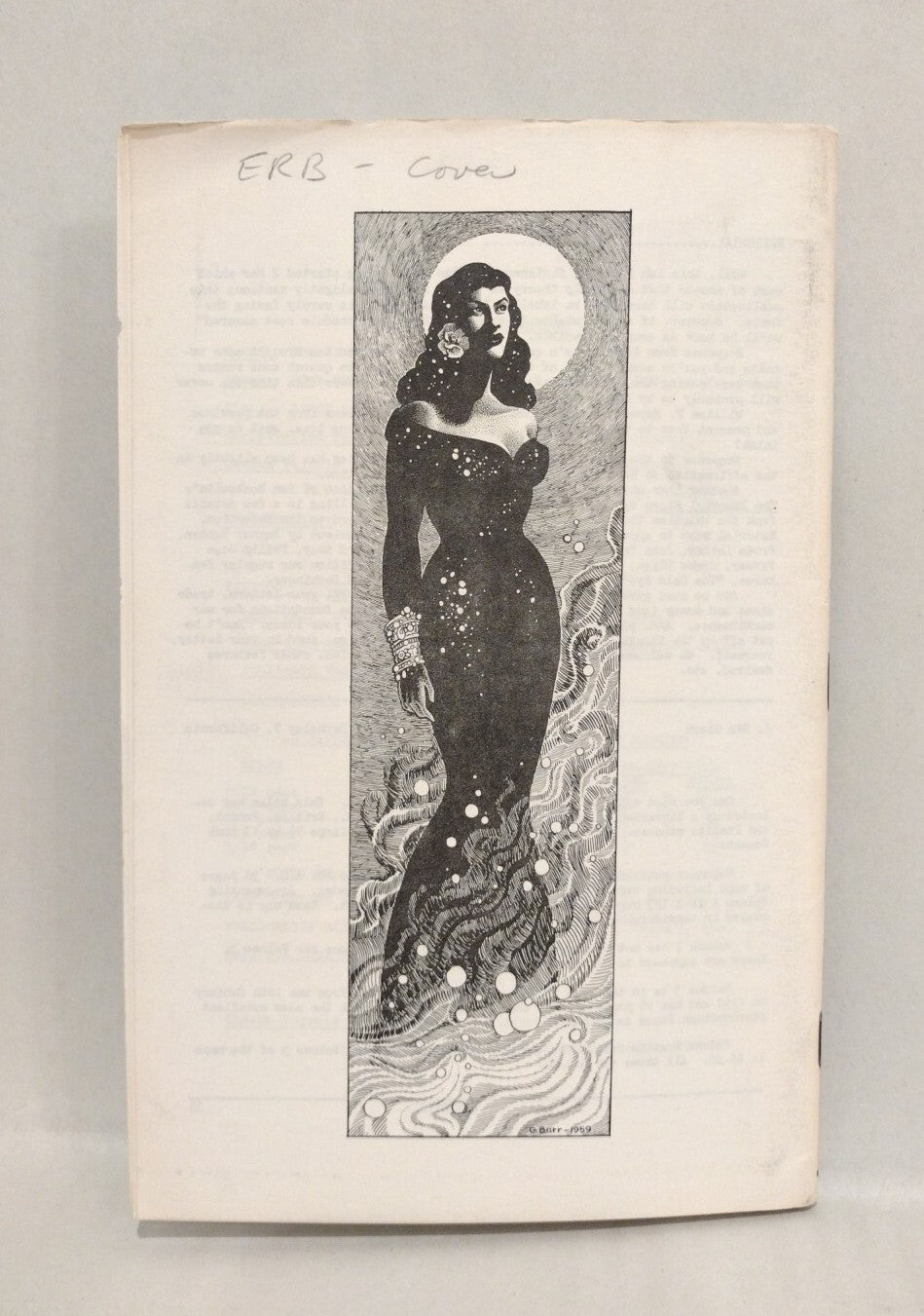 New Frontiers #3 (1960) Terra House Fanzine George Barr Cover Art 