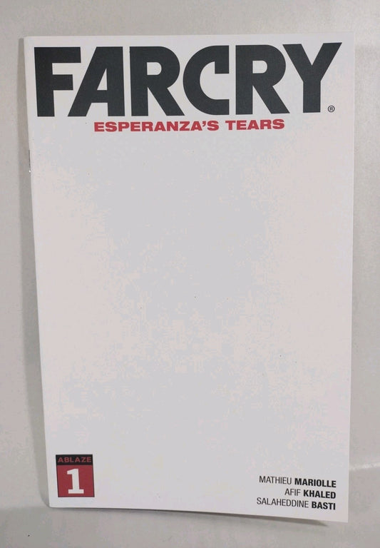 FarCry Esperanza's Tears 1 (2022) Ablaze Comic Blank Sketch Cover Variant New NM