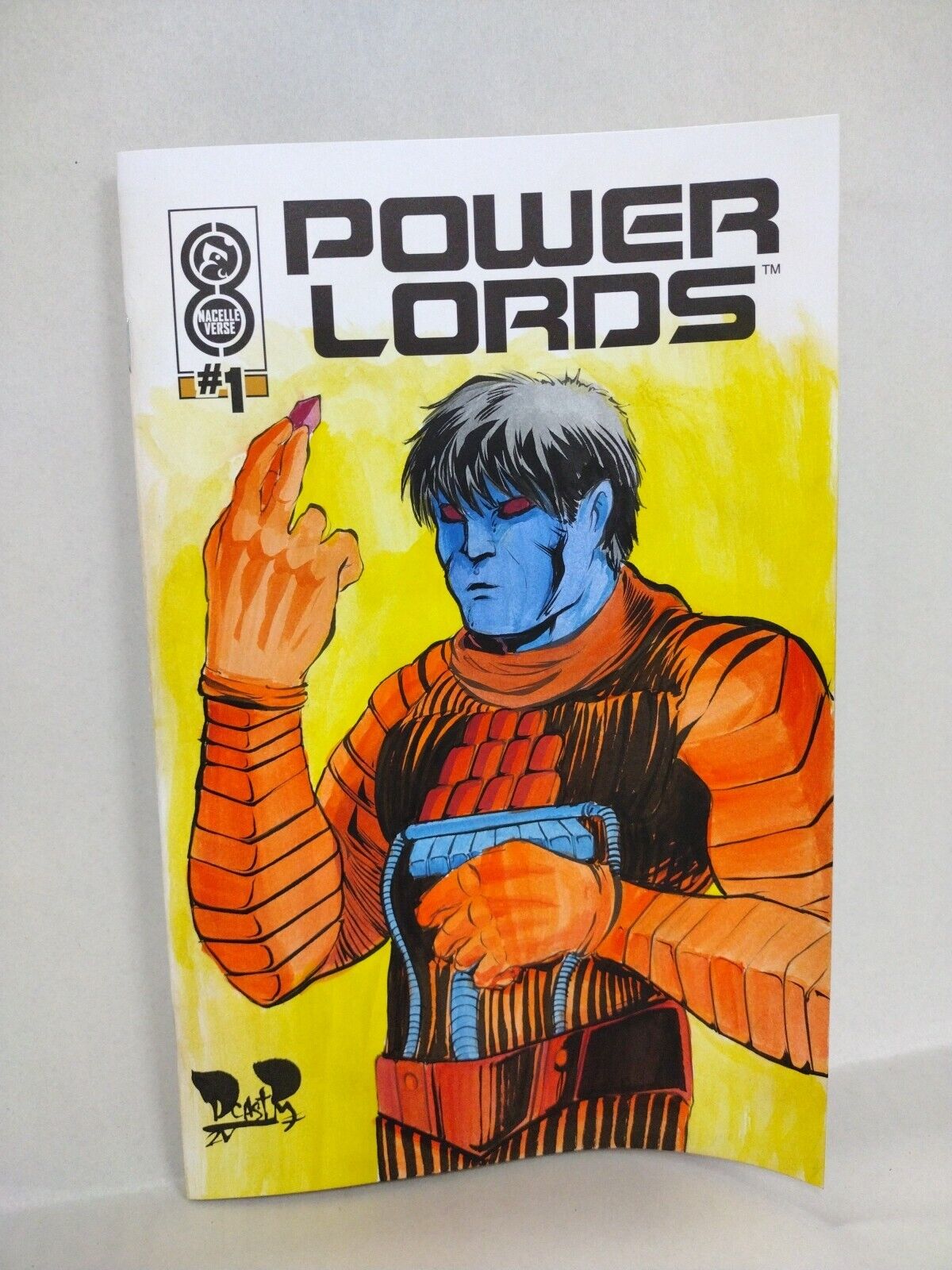 Power Lords #1 (2025) Oni Nacelleverse Sketch Cover W Original Dave Castr Art