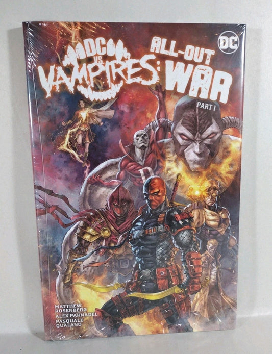 DC vs. Vampires: All-Out War Part 1 (2023) DC Comic Hardcover New Sealed 