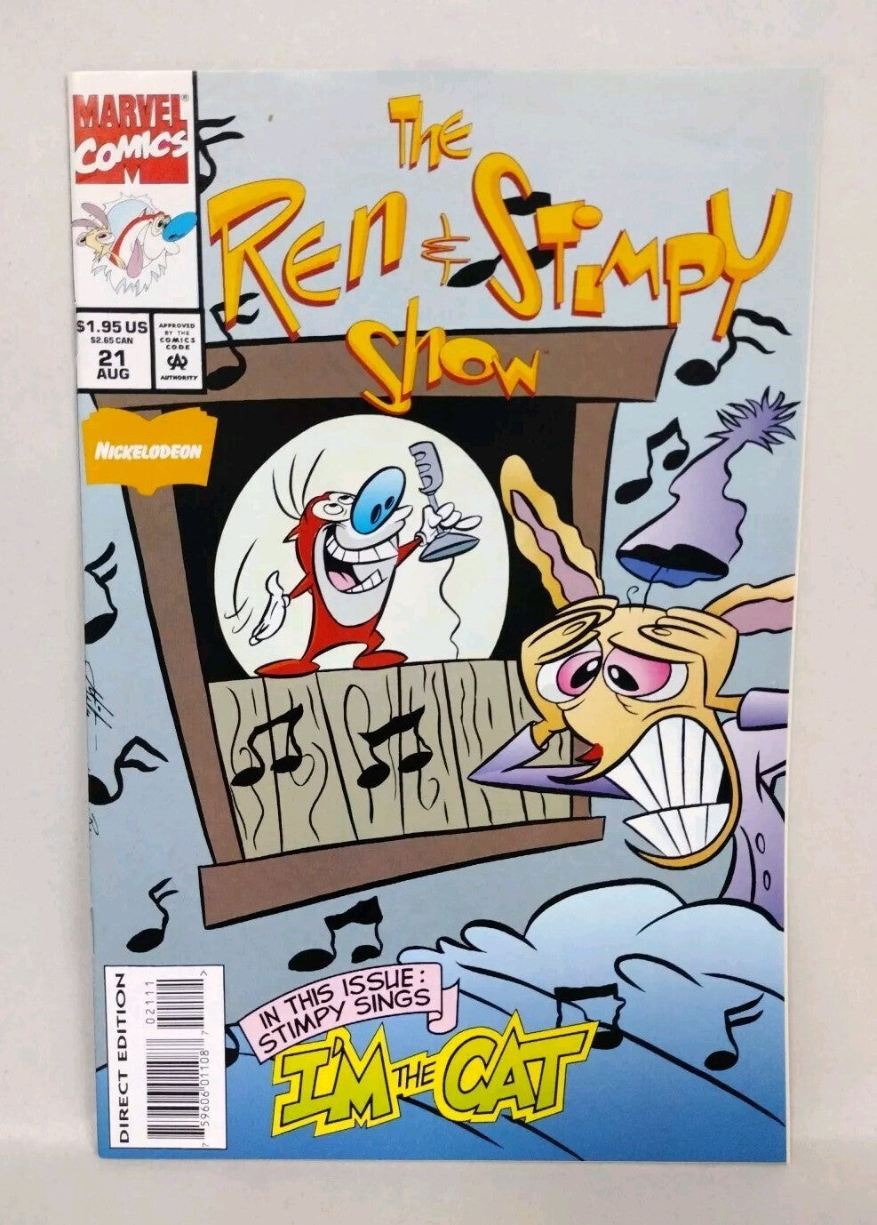 Ren And Stumpy Show Marvel Comic Lot Set #21 22 26 37 Special Four Swerks VF