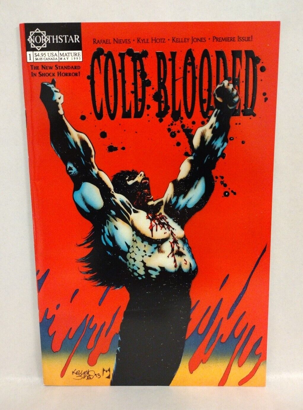 Cold Blooded (1993) Complete Northstar Comic Lot Set #1 2 3 Burning Kiss Slayer