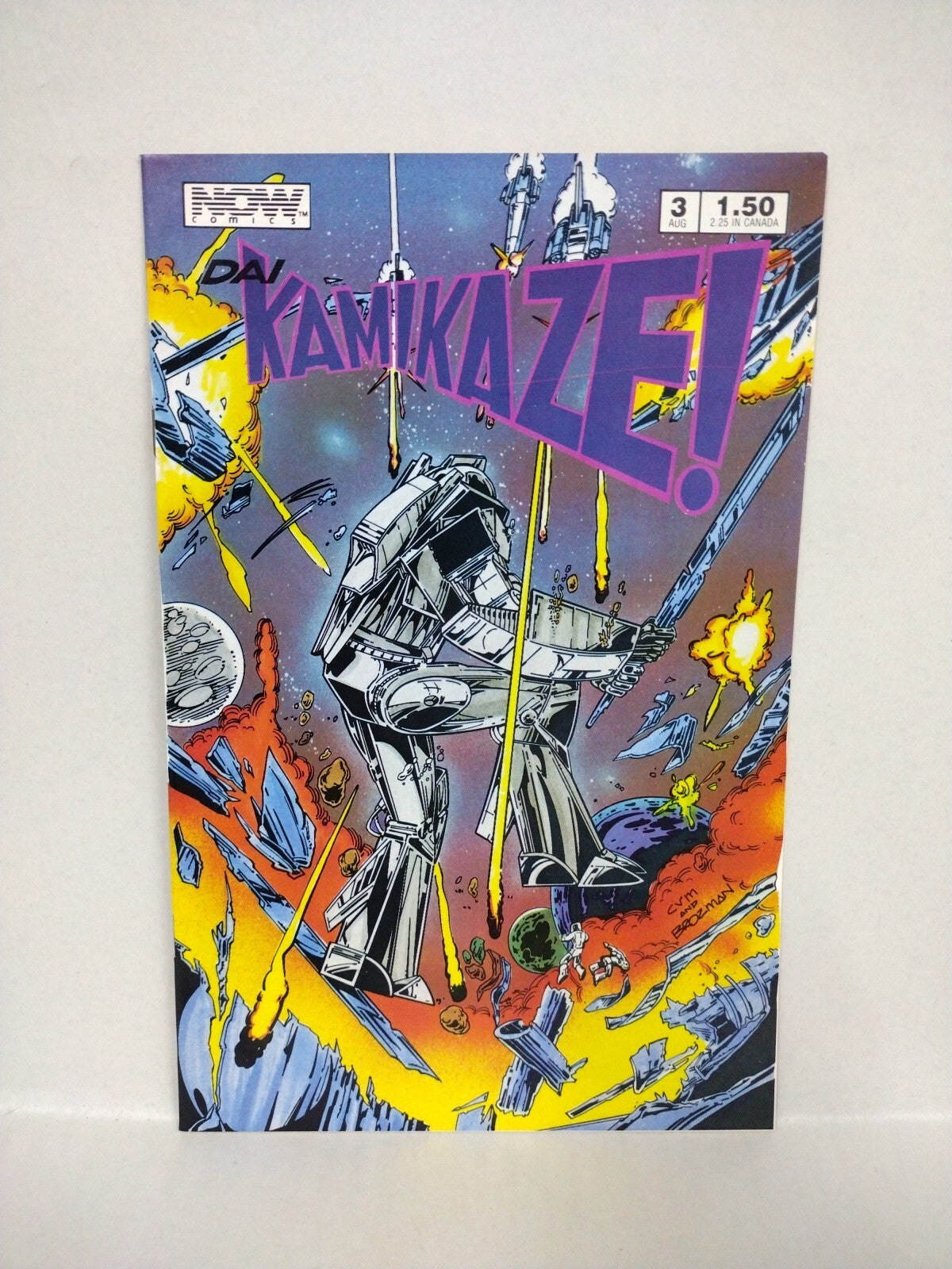Dai Kamikaze (1987) NOW Comic Lot Set #1 First Print Speed Racer #1 2nd 2 3 4 5