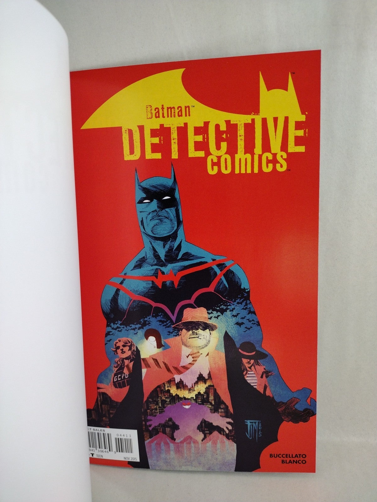 Detective Comics #44 (2015) DC Batman Blank Sketch Variant Cover Comic New NM