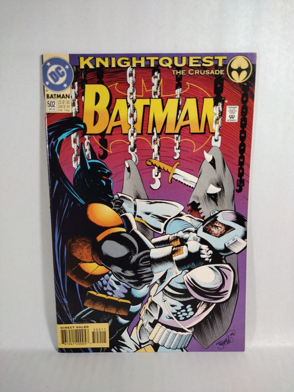 BATMAN (1993) DC Comic Lot #501 502 503 504 505 Azrael Knight Quest Crusade NM