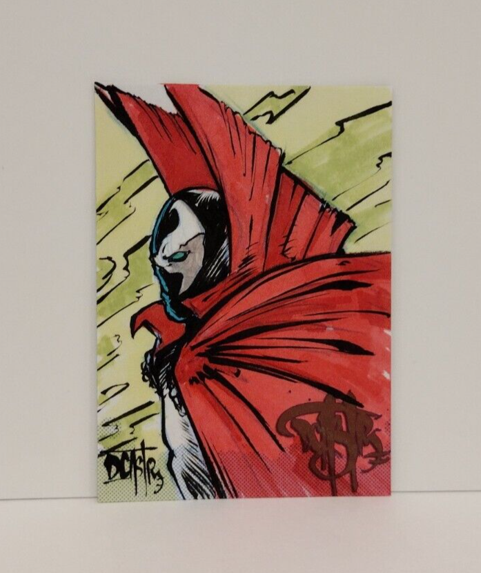 DCastr Iron Claw Series Personal Sketch Card Original 1/1 Spawn Art W Holder