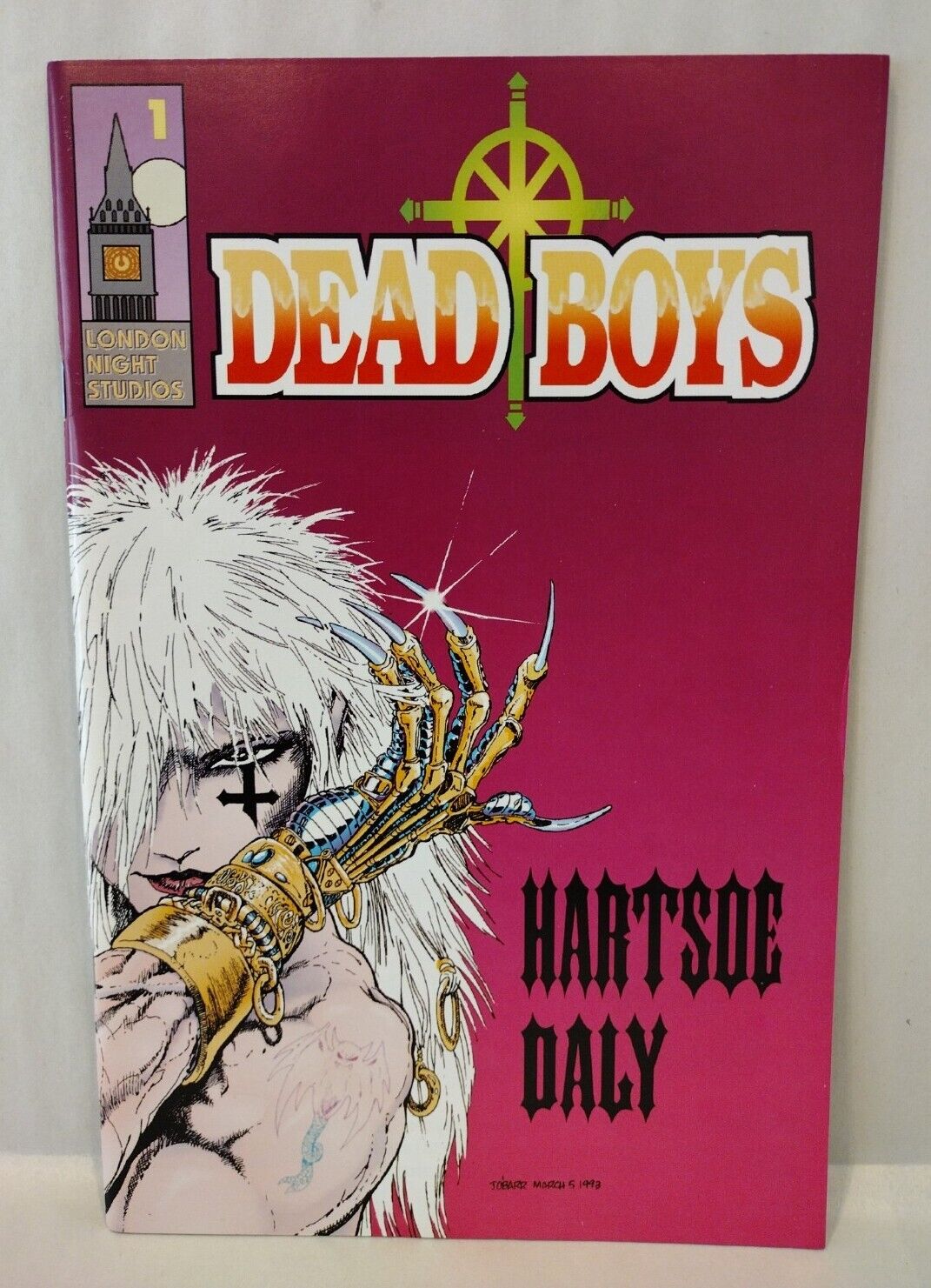 Dead Boys #1 Everett Hartsoe London Night Studios James O'Barr Cover VF-NM