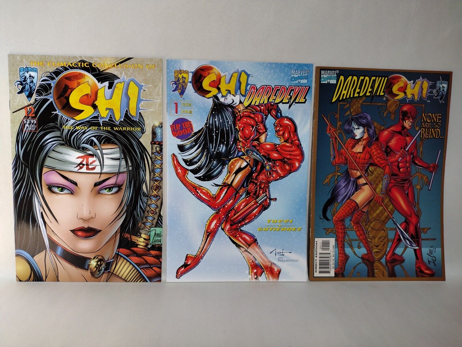 Shi (1994) Complete Crusade Comic 26 pc Lot Set Way Of Warrior #1-12 +Crossovers