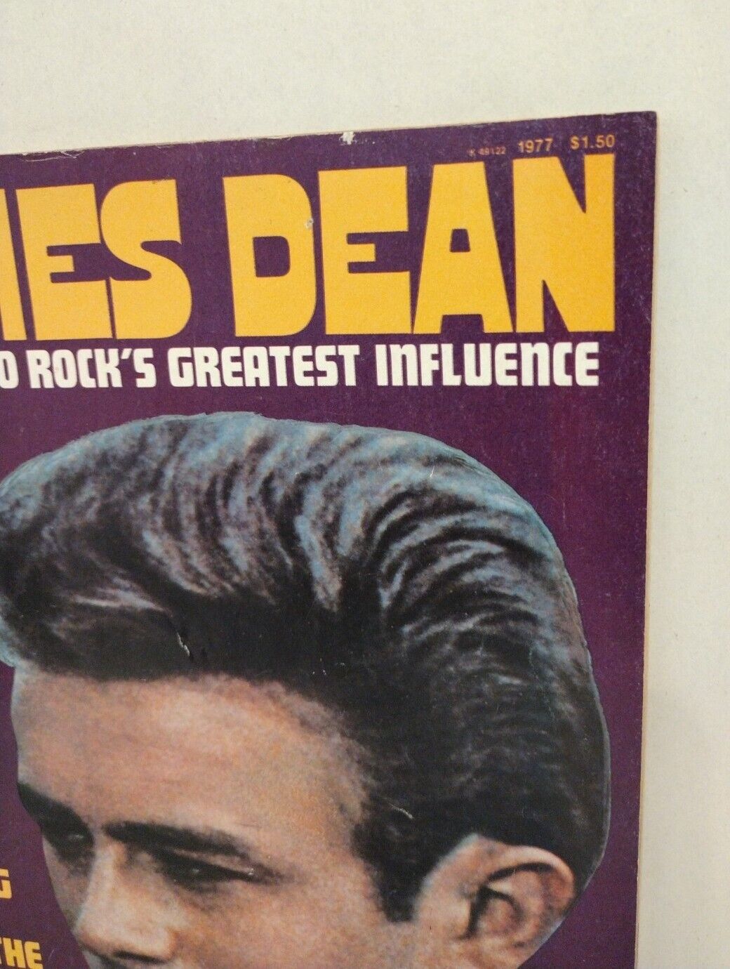 James Dean Magazine (1977) Tempest Publishing Tribute To Rocks Greatest...