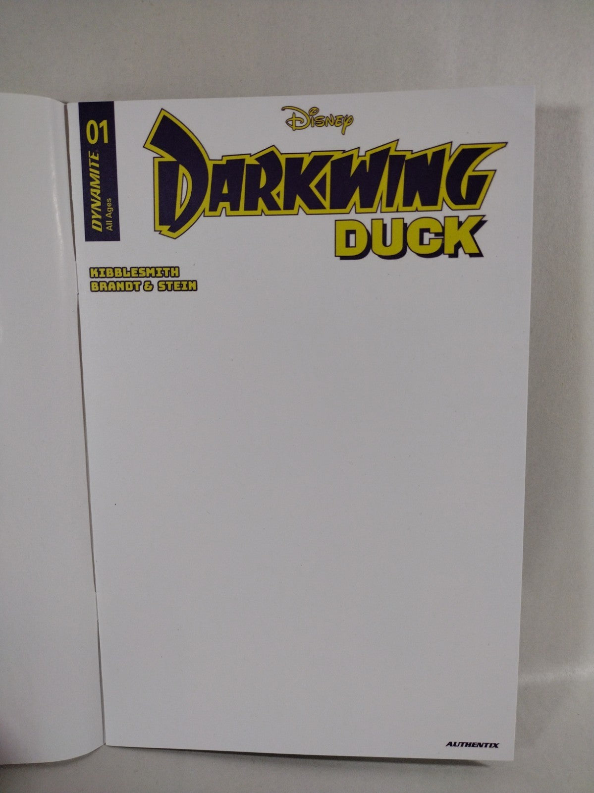 Darkwing Duck #1 (2025) Vol 2 Disney Dynamite Comic Sketch Cover NM