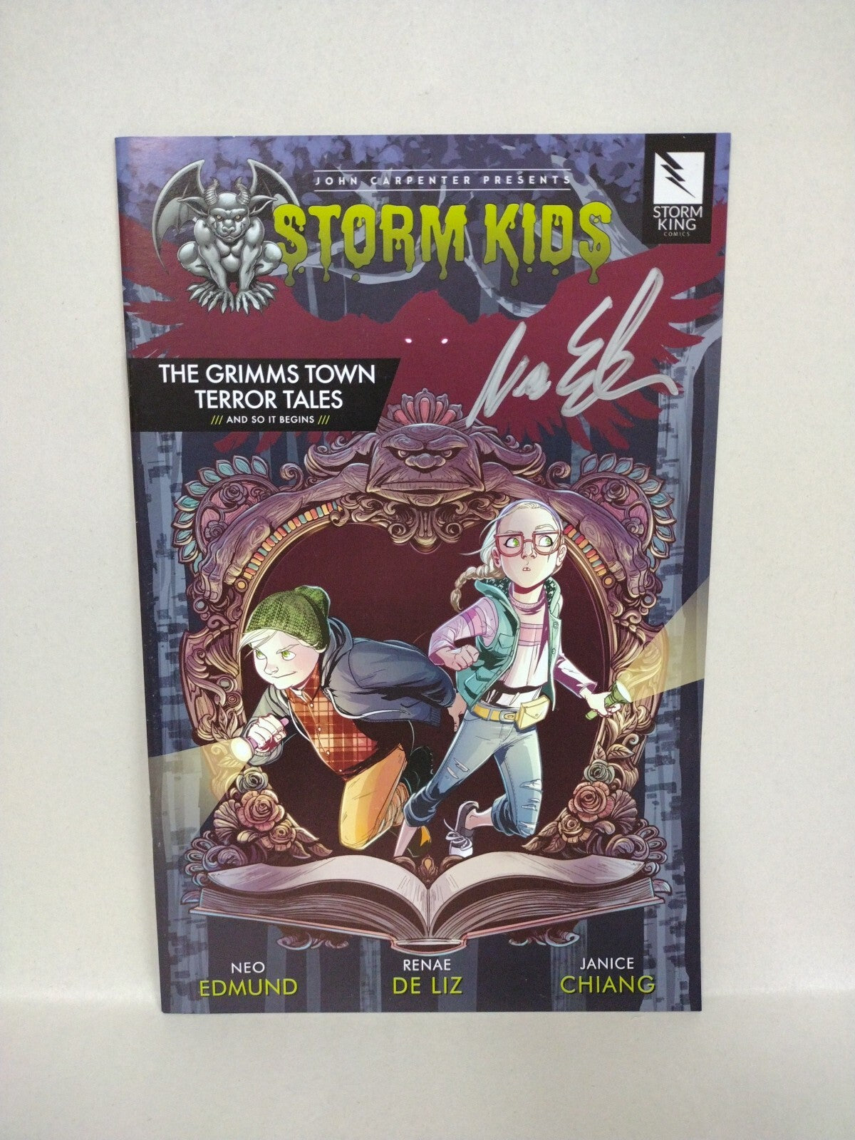 Storm Kids (2019) Storm King Comic Lot Monica Bleue & Grimms Town Terror Signed