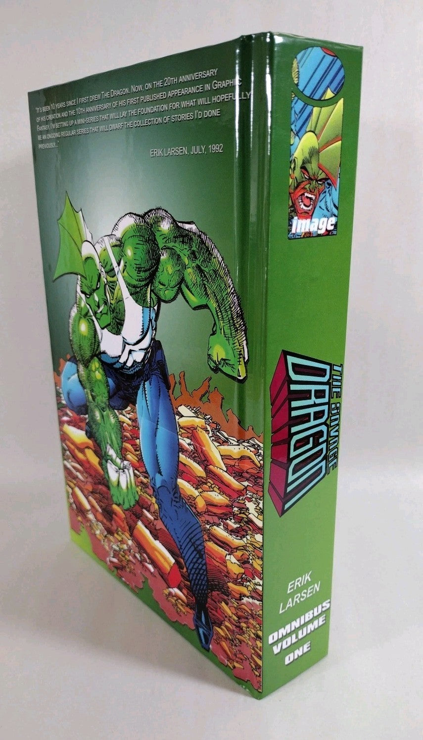 Savage Dragon Omnibus Savage Edition (1992) Image Custom Bound Comic HC W DJ