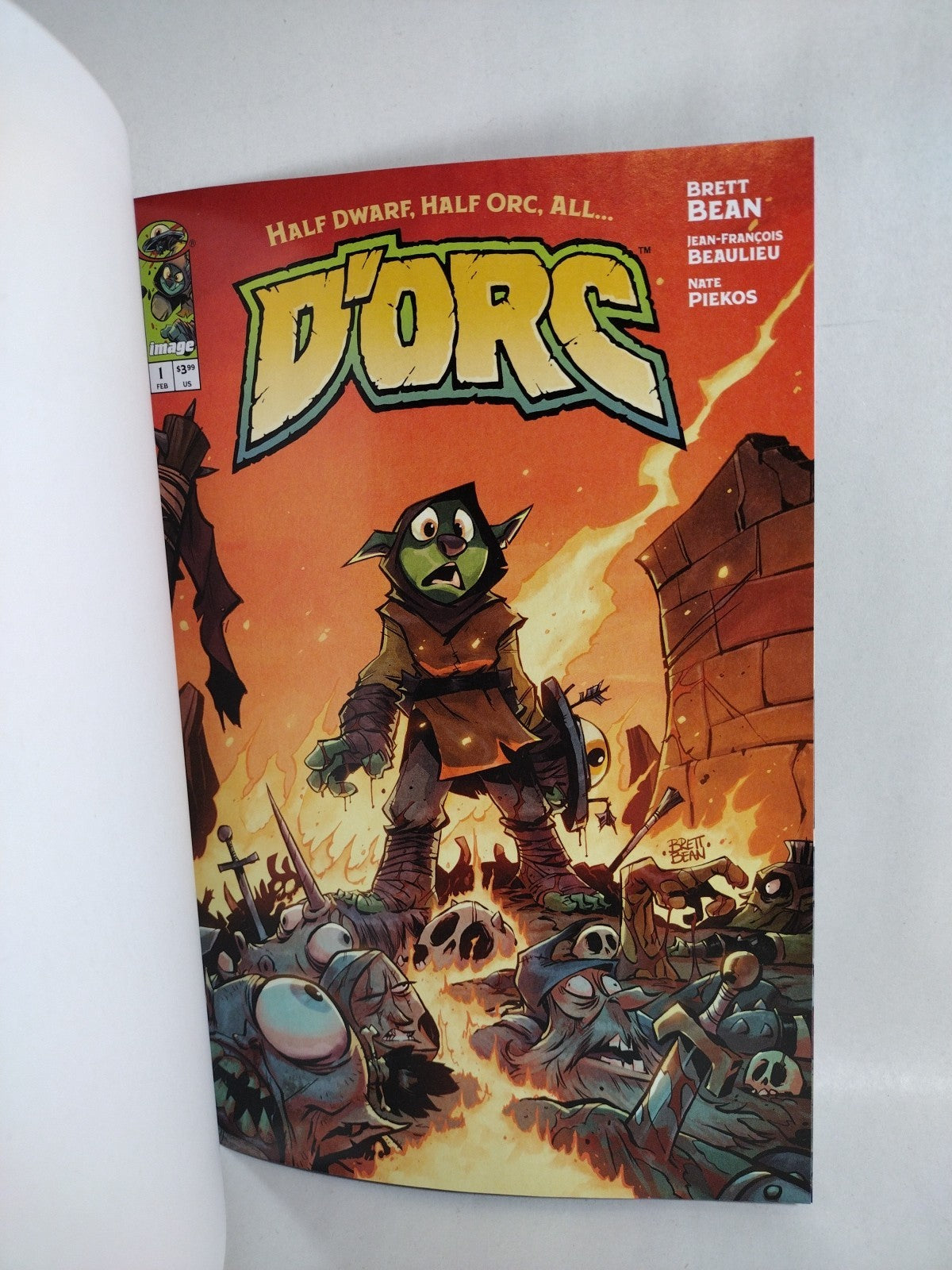 D'ORC #1 (2026) Image Comic Blank Sketch Cover Variant New NM