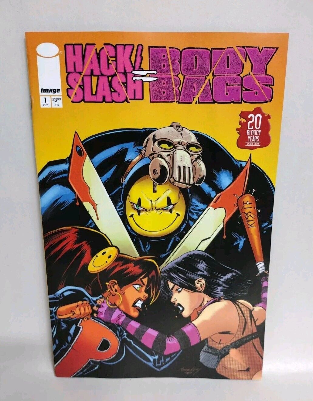 HACK SLASH BODY BAGS #1 (2024) Image Comic Tim Seeley 1:25 Ratio Variant Cvr C